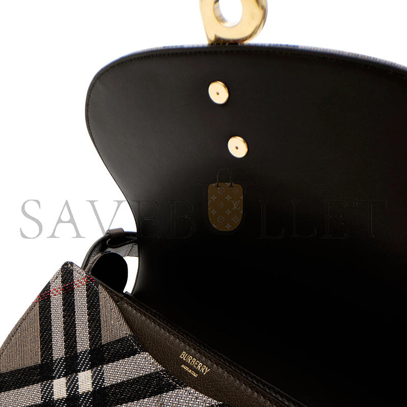 BURBERRY RUNWAY SMALL BRIDLE BAG 81165121 (24*20.5*8cm)